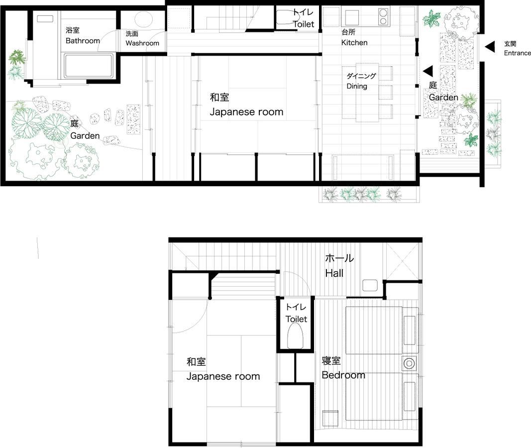 Yoitsubaki Machiya House Villa Kyoto Eksteriør billede